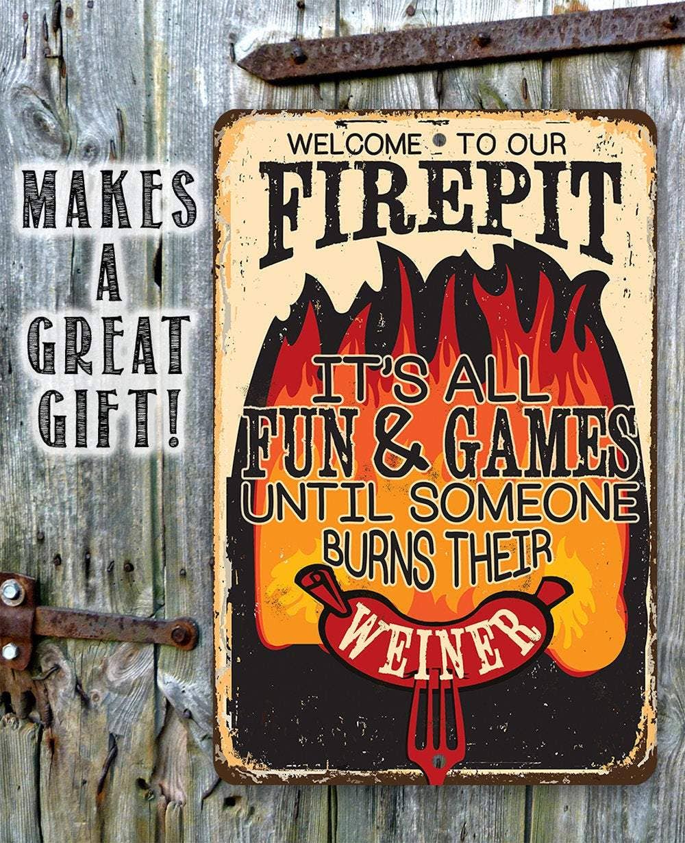 Lone Star Art Metal Signs - Wholesale Sign - It's All Fun and Games - Metal Sign7