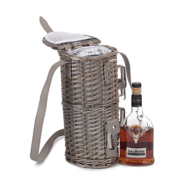 Enkeltflaske 2 patronglasbærer for engroshandel hos Red Hamper