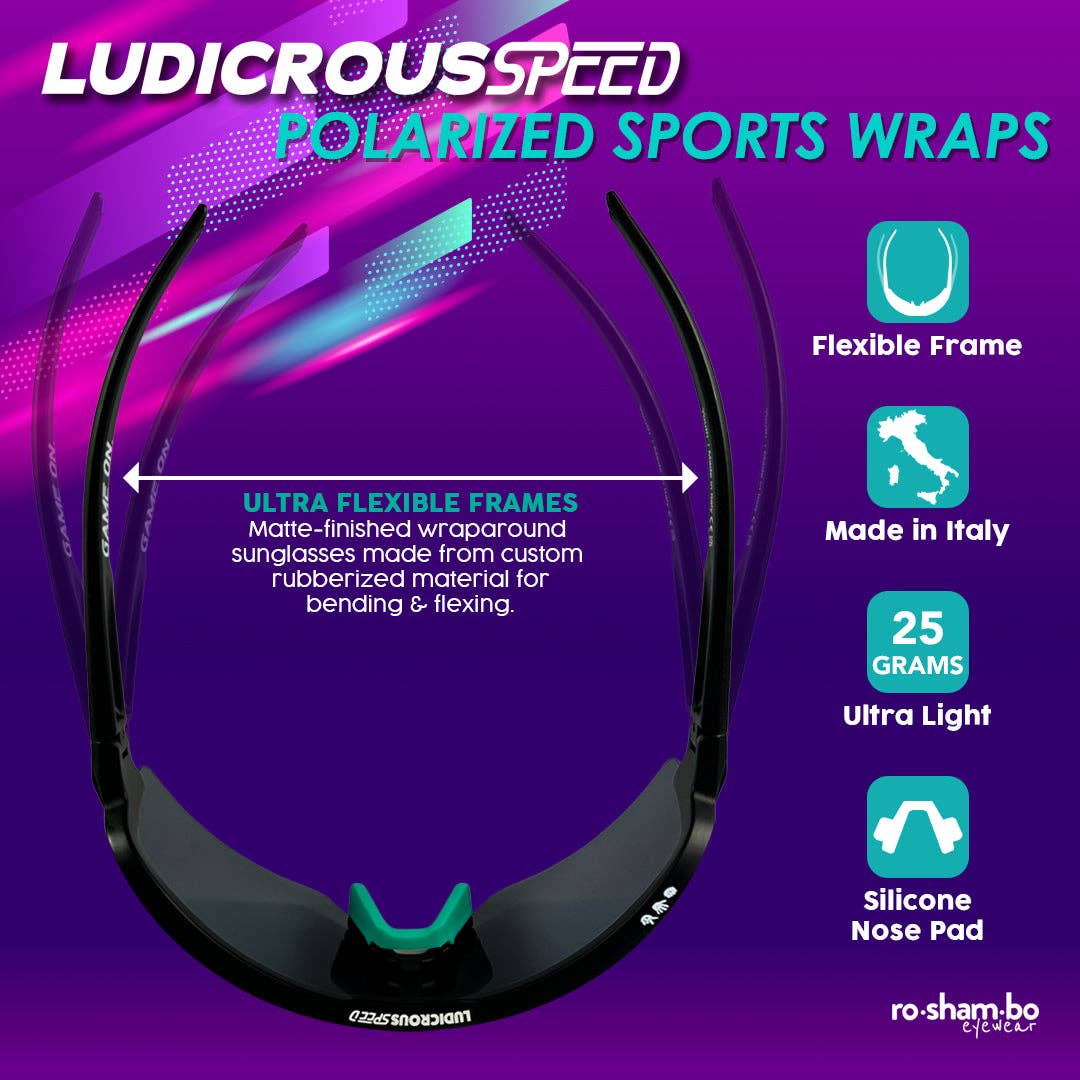 Roshambo Eyewear - Wholesale Sunglasses - Kids - Polarized Wraparound Sunglasses | Kids24