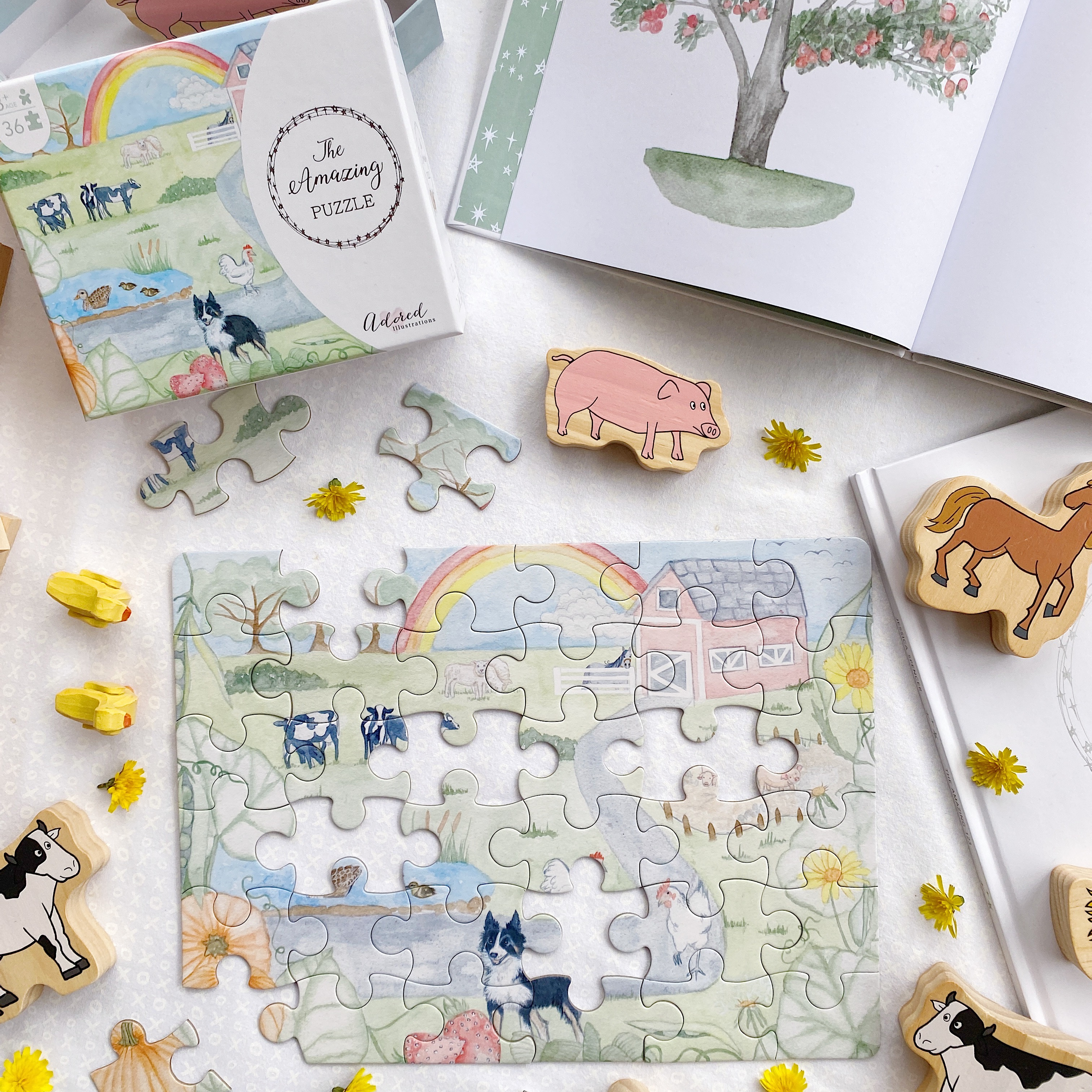 Adored Illustrations - Wholesale Puzzle – Child - The Amazing Puzzle2