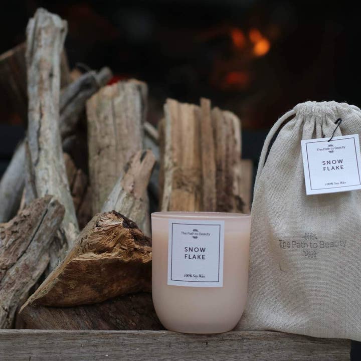 The Path to Beauty - Wholesale Jar/filled candle - Snow Flake3