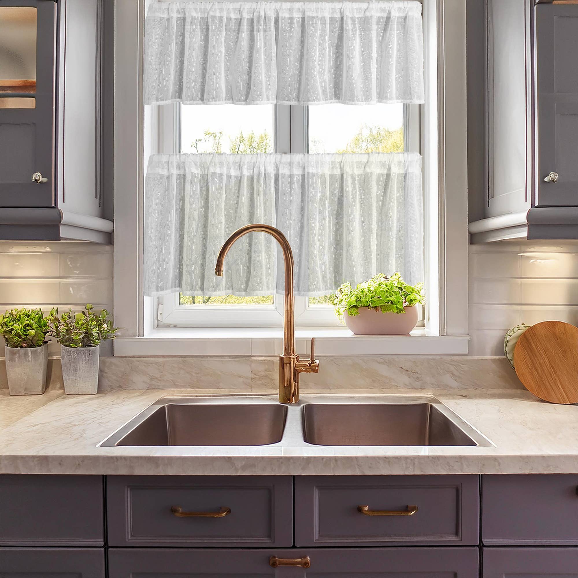 Heritage Lace - Wholesale Curtain - Prairie 60x16 White Ivory Lace Curtain Valance8