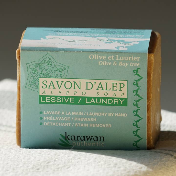 ECOLOGICAL LAUNDRY DETERGENT - ALEPPO SOAP FOR LAUNDRY for wholesale by Karawan Authentic