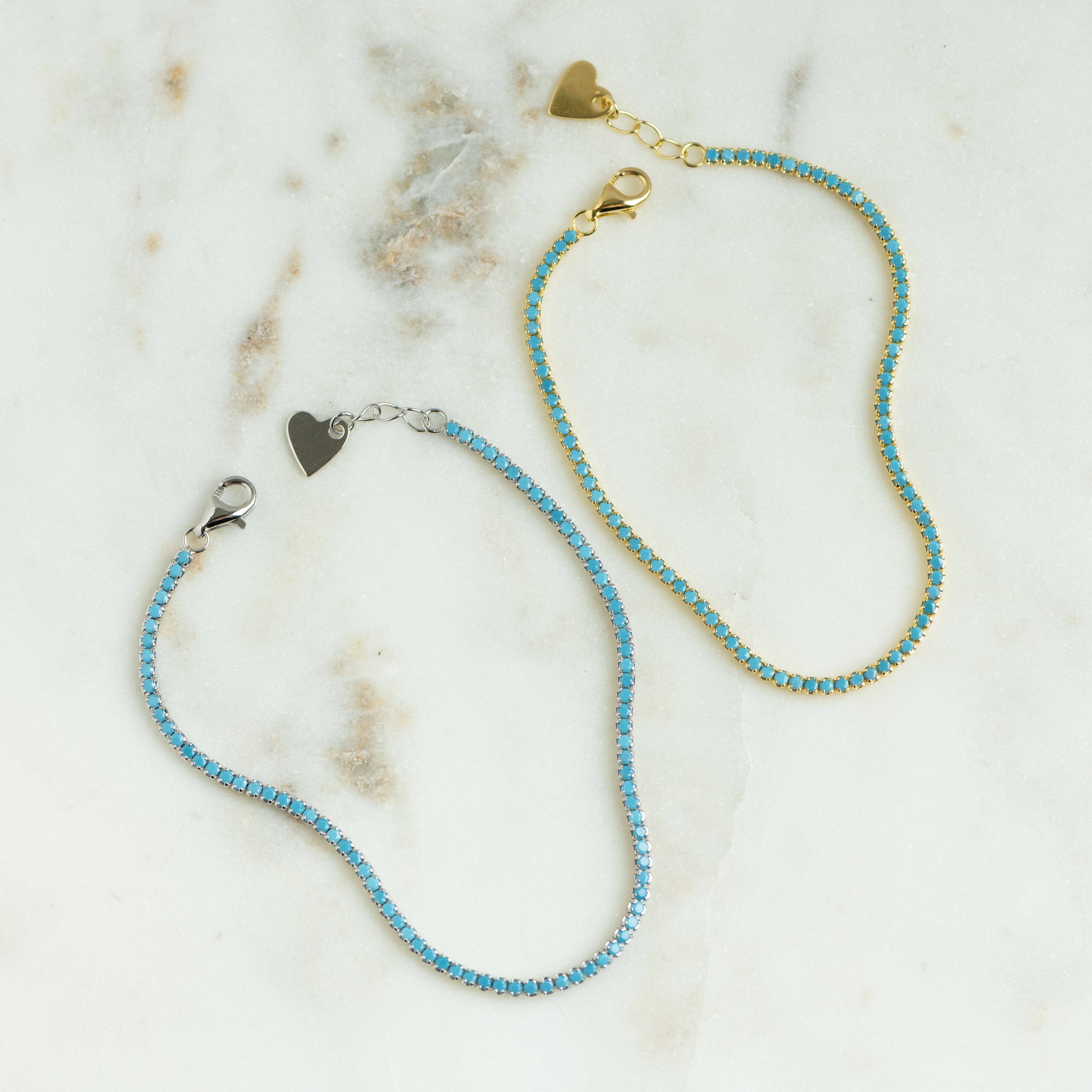 Sami Jewels – wholesale Tennisarmband – Turkos tennisarmband6