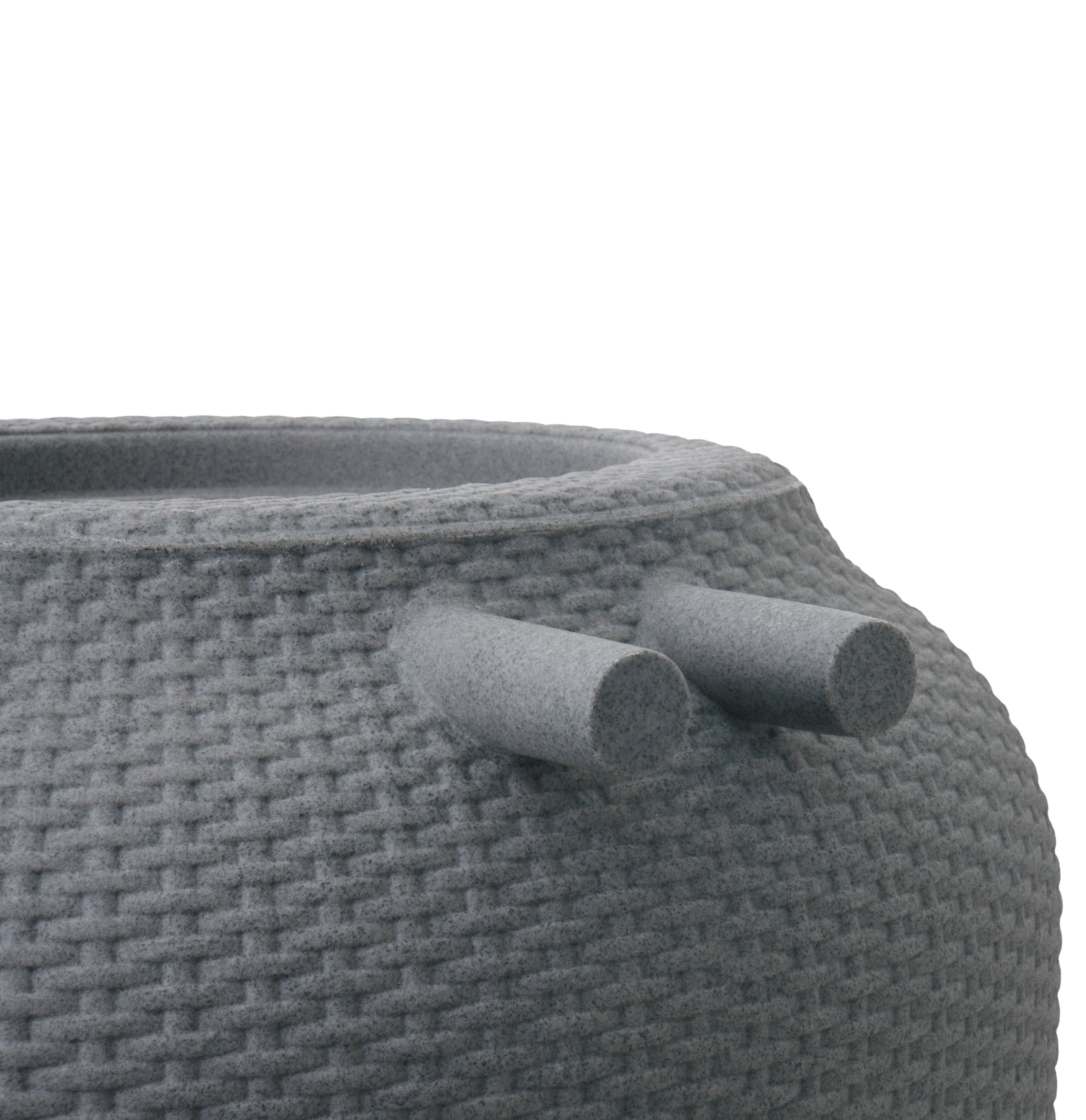 Algreen - Vente Outil de jardinage - Tonneau de pluie en osier 50G21