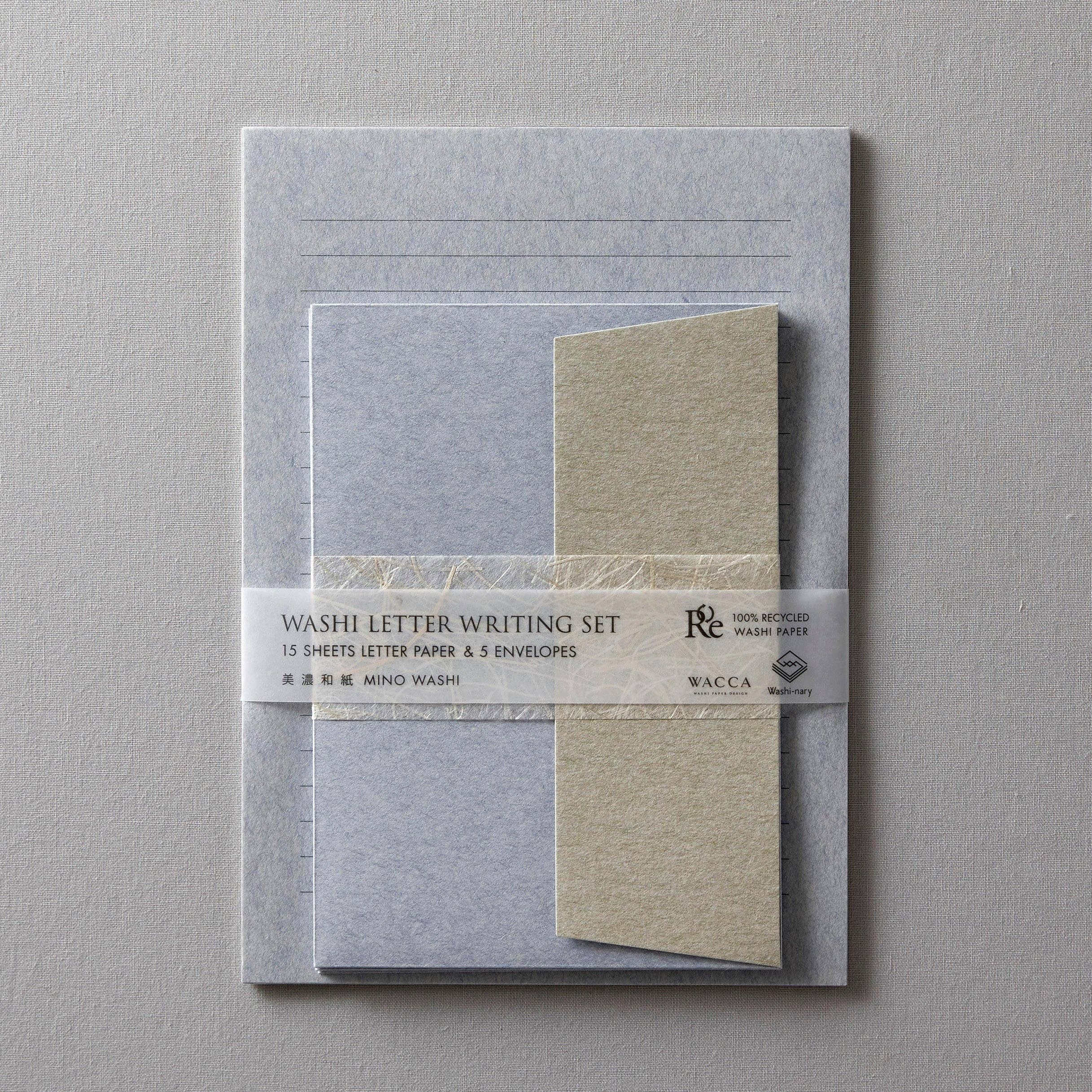 Japacolle — Japan Collections | See Latest News in "About" – Conjunto de notas por atacado – Conjunto de Papel para Carta Wacca Washi1