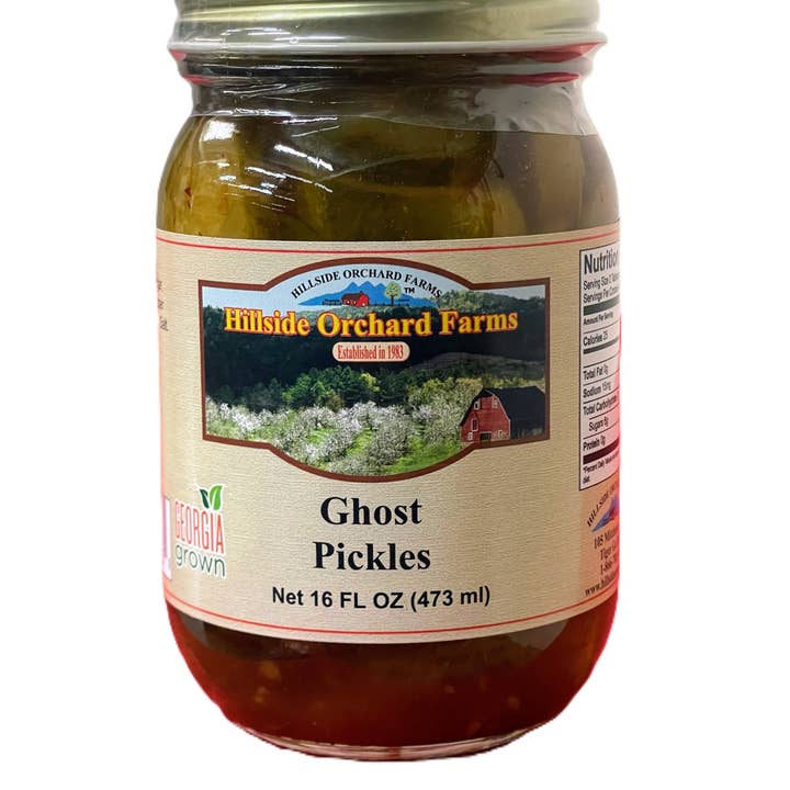 Ghost Pickles for wholesale by Hillside Orchard Farms