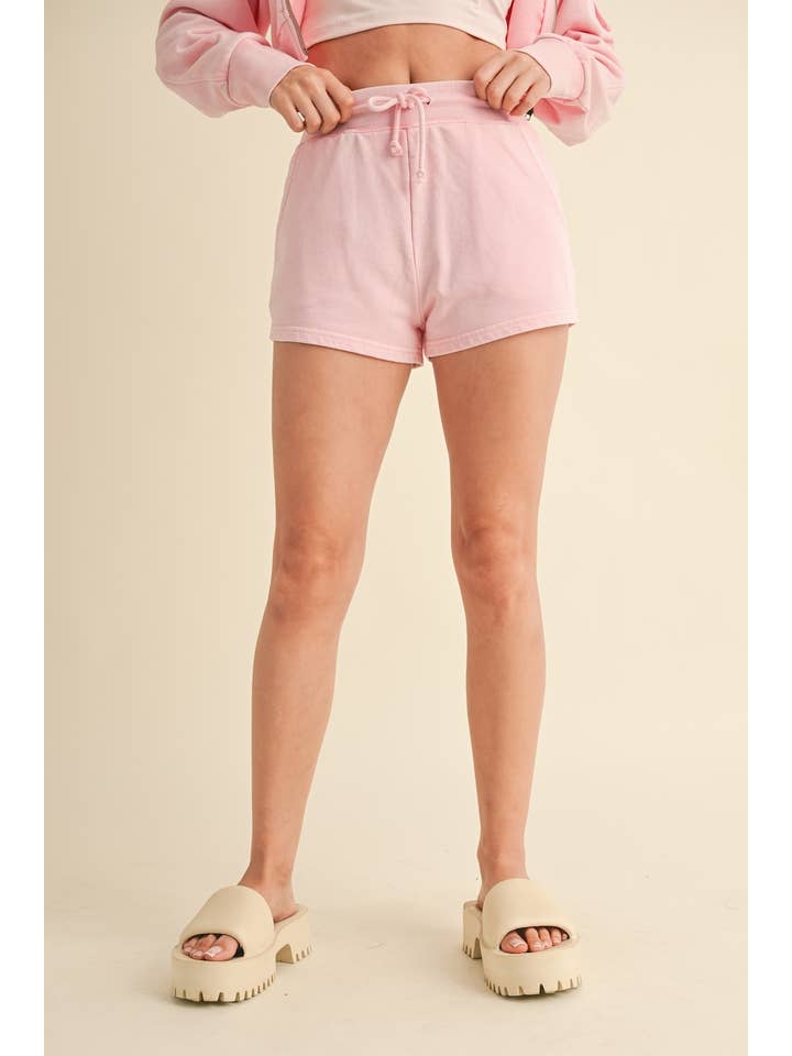 KIMBERLY C - Wholesale Korte broeken - Dames - Mineral Wash Shorts34