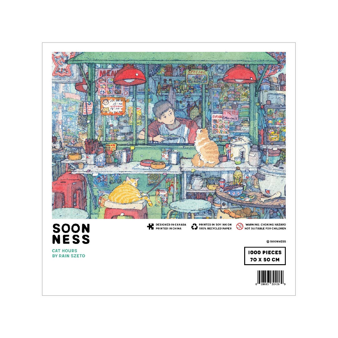 SOONNESS - Wholesale Puzzle - Adult - Cat Hours1