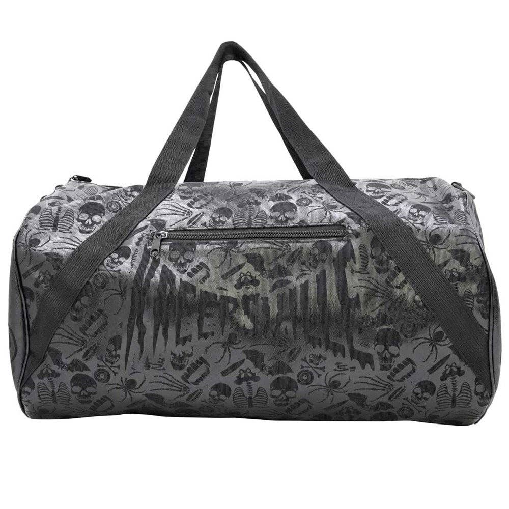 Kreepsville - Wholesale Weekender Bag - Women's - Skull Black Barrel Bag2