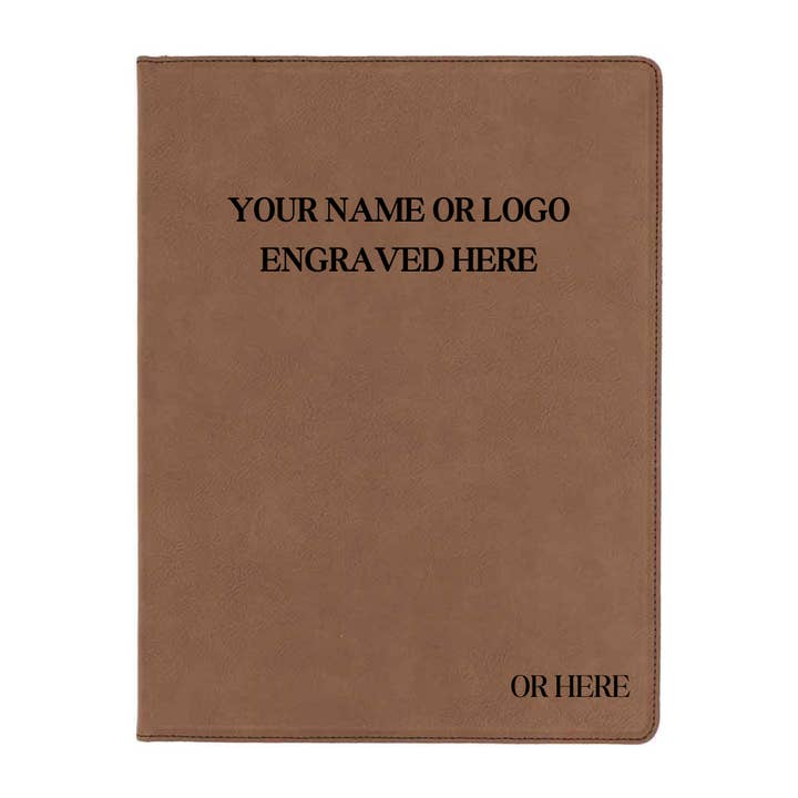Custom Engraved Leather Portfolio and other Purchase Wholesale personalized stationery. Free Returns & Net 60 Terms on Faire trending on Faire.