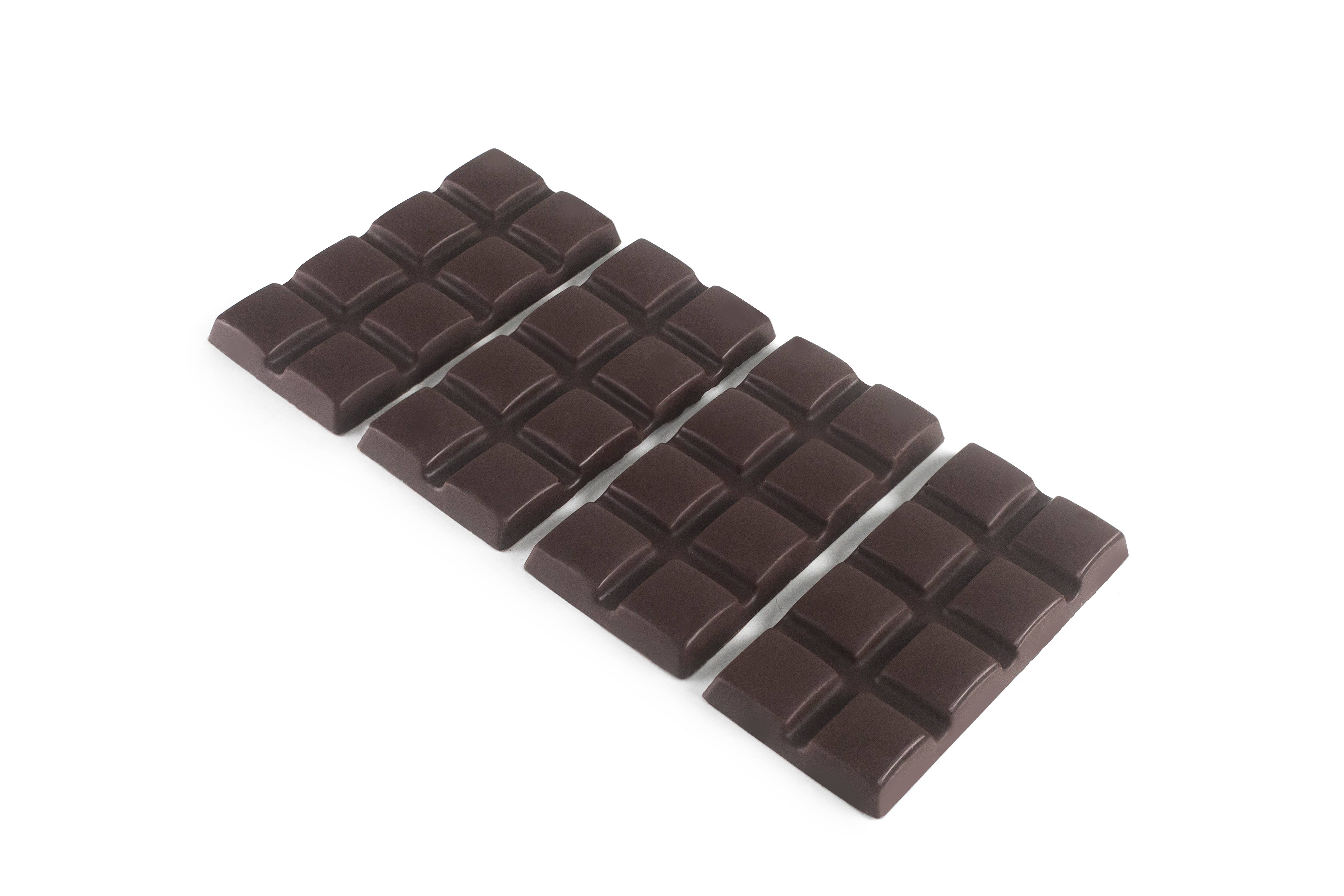 Ibili - Wholesale Chocolate/Candy Mold - IBILI - Mold 4 mini tablets 2x4 oz 18.50 x 9.50 cm3