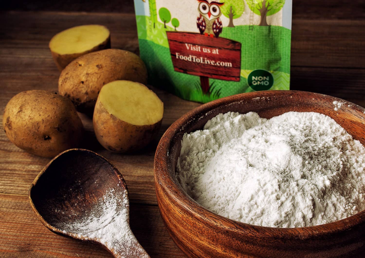 Food To Live - Wholesale Dried/Dehydrated Vegetables - Organic Potato Starch - by Food To Live4