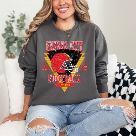 Kansas City Disressed Triangle for wholesale by Fifty Pennies