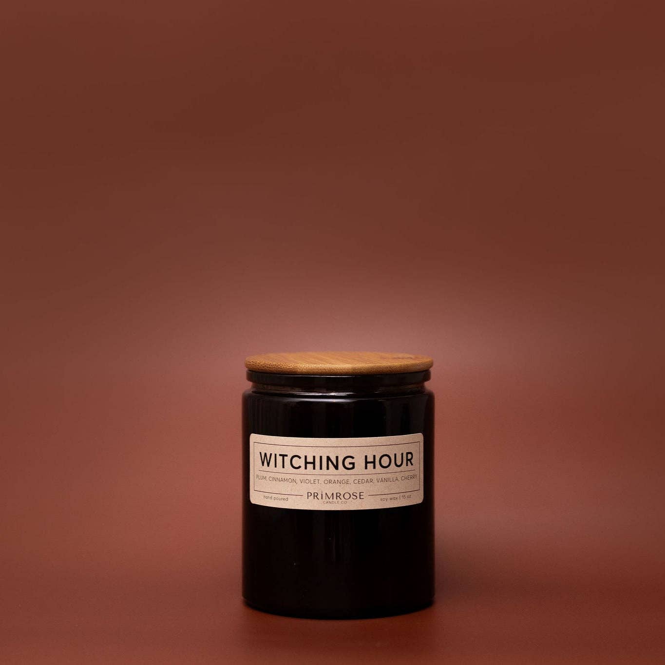 Primrose Candle Company - Wholesale Jar/Filled Candle - WITCHING HOUR - DOUBLE WICKS0