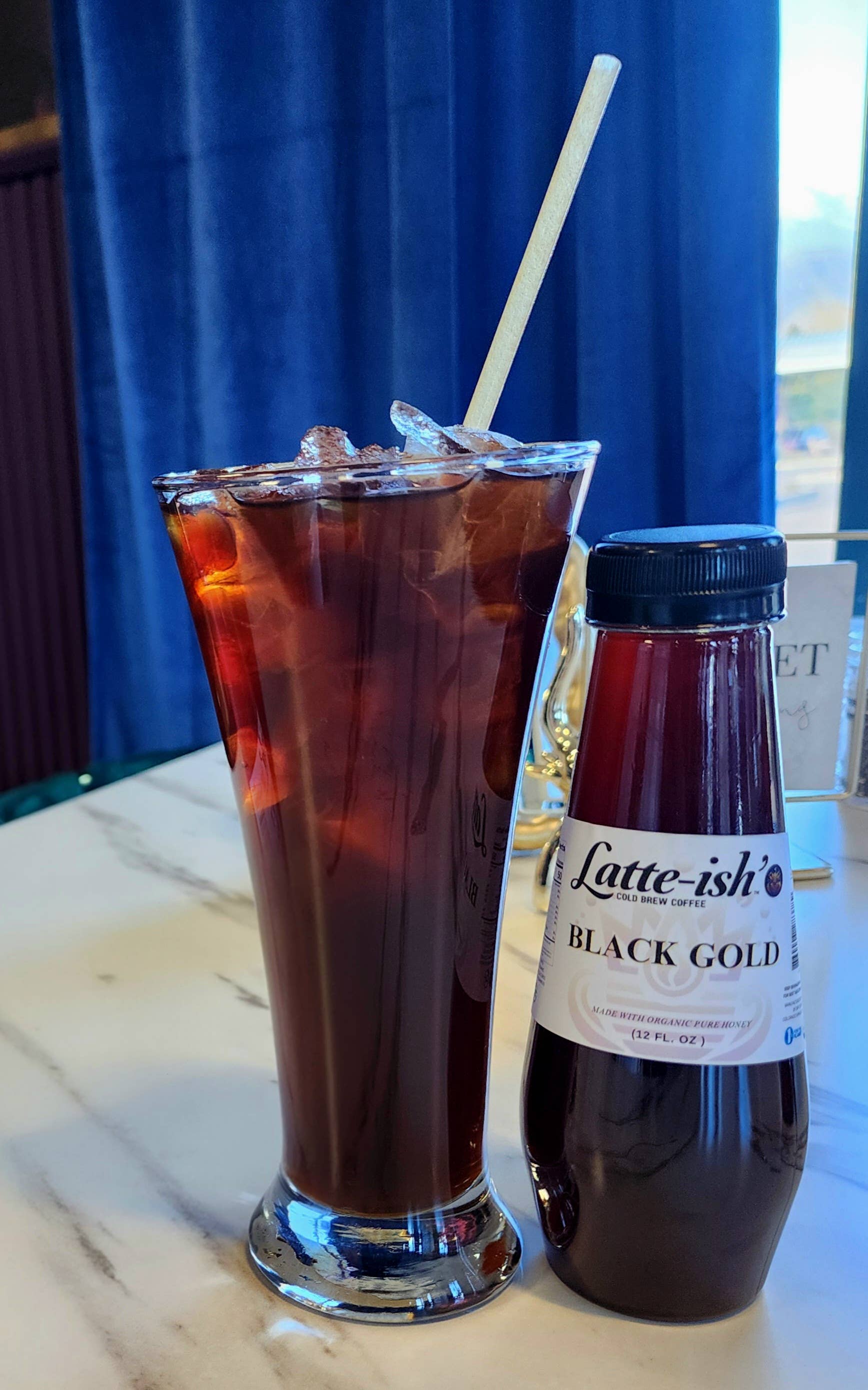 Drip Queen Coffee - Wholesale Iced Coffee/Cold Brew - Latte-ish Black Gold Cold Brew Coffee -  12/12oz2