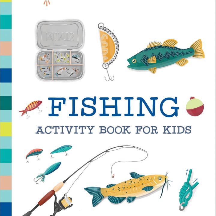 Sourcebooks - Wholesale Coloring & Activity Book - Kids & Baby - Fishing Activity Book for Kids
