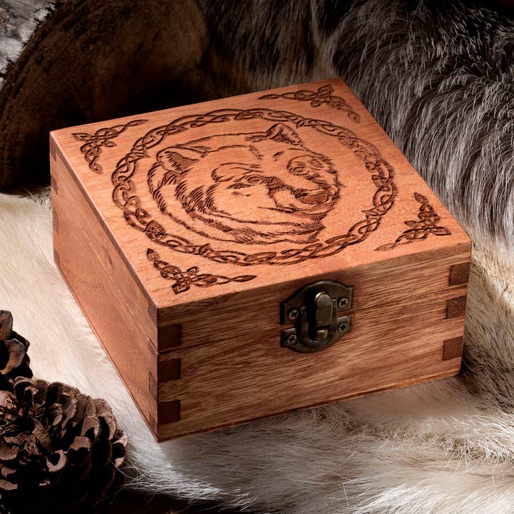 Caja de almacenamiento de madera con forma de oso para venta al por mayor de Critit