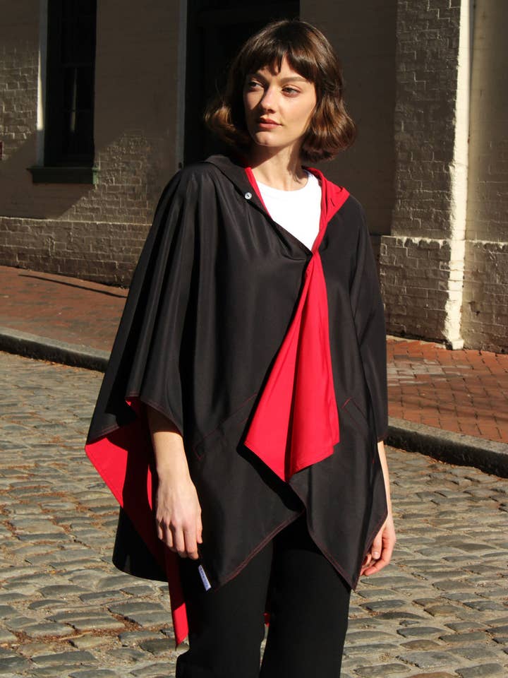 Black & Red RAINRAP for wholesale by RAINRAPS