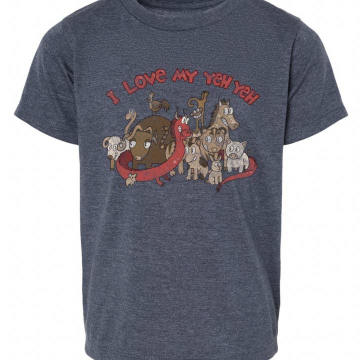 Begränsad upplaga Vintage - Jag älskar min Yeh Yeh T-shirt (Farfar) för wholesale av 1st Generation SF