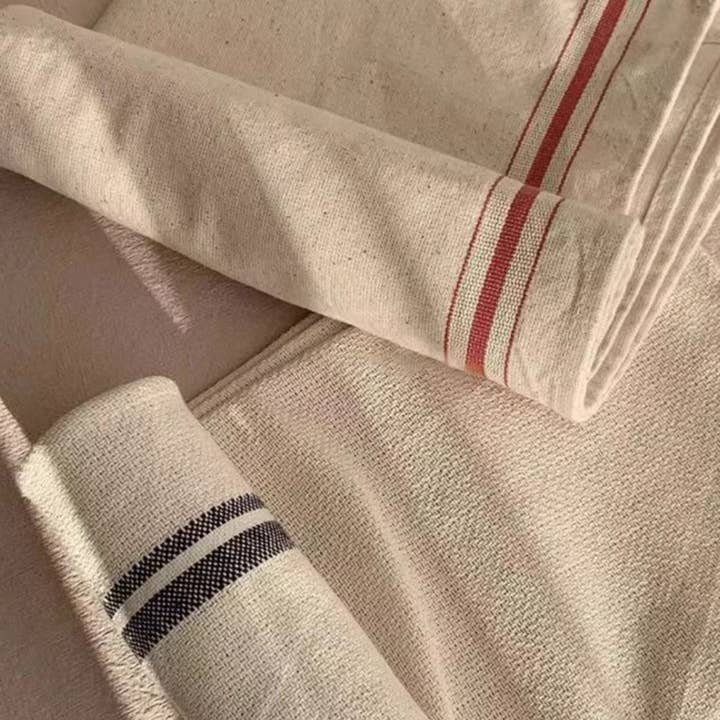 Fodory - Wholesale Dinner & Cloth Napkin - Farmhouse Simple Striped Napkin