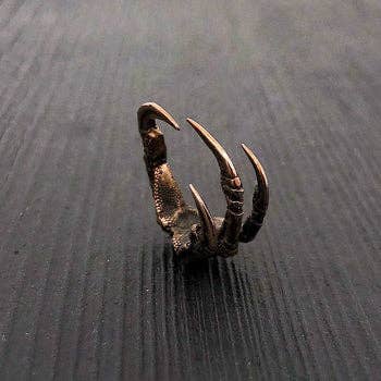 Moon Raven Designs - Wholesale Cocktail/Statement Ring - The Original Raven Claw Ring - Bronze