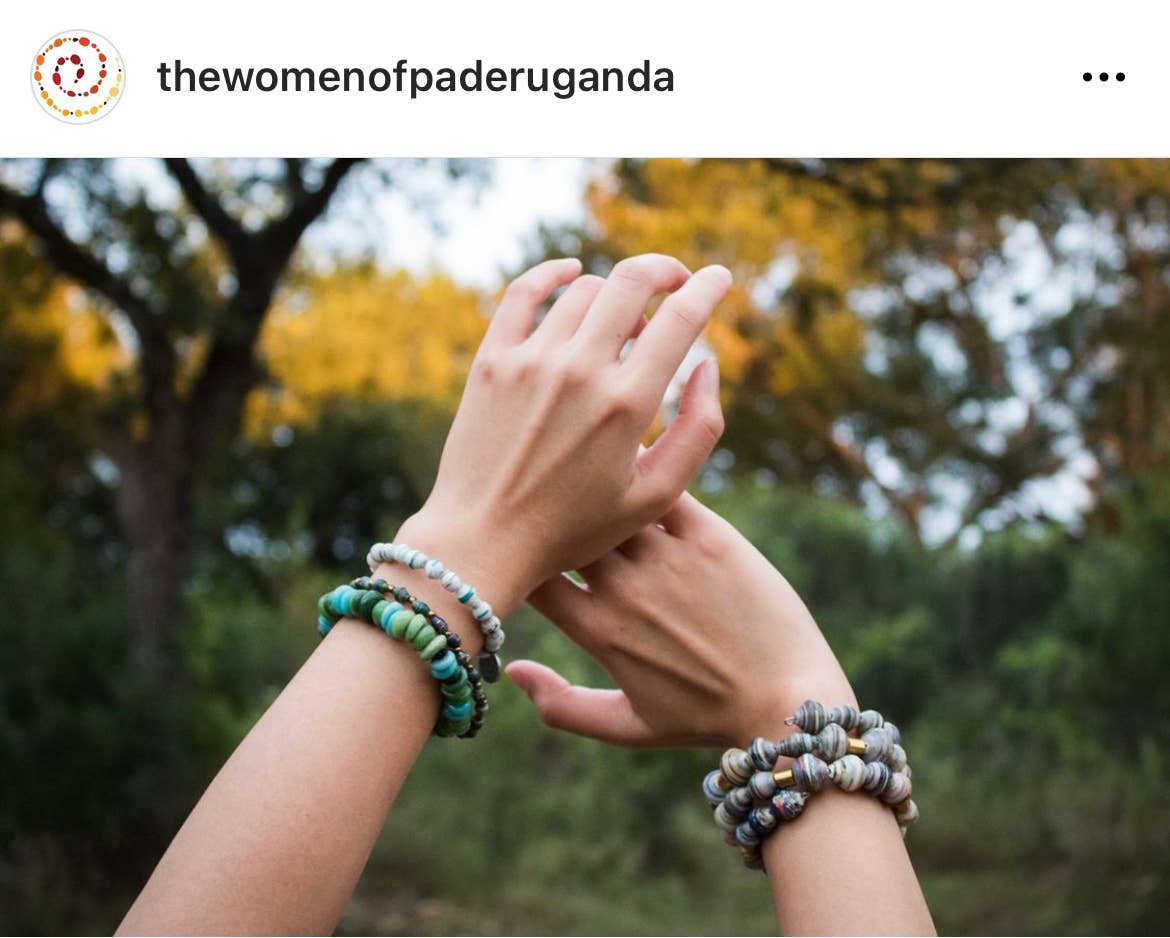 The Bead Project by TWOPU - Wholesale Beaded Bracelet - Chunky Glass Bracelet 15