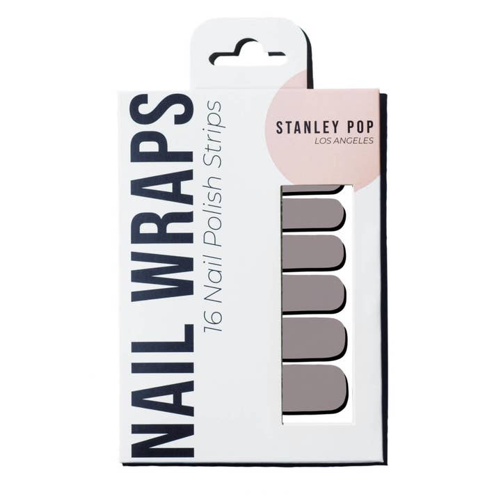 Grey Dover Street - Press on Nail Polish Wraps for wholesale on Faire
