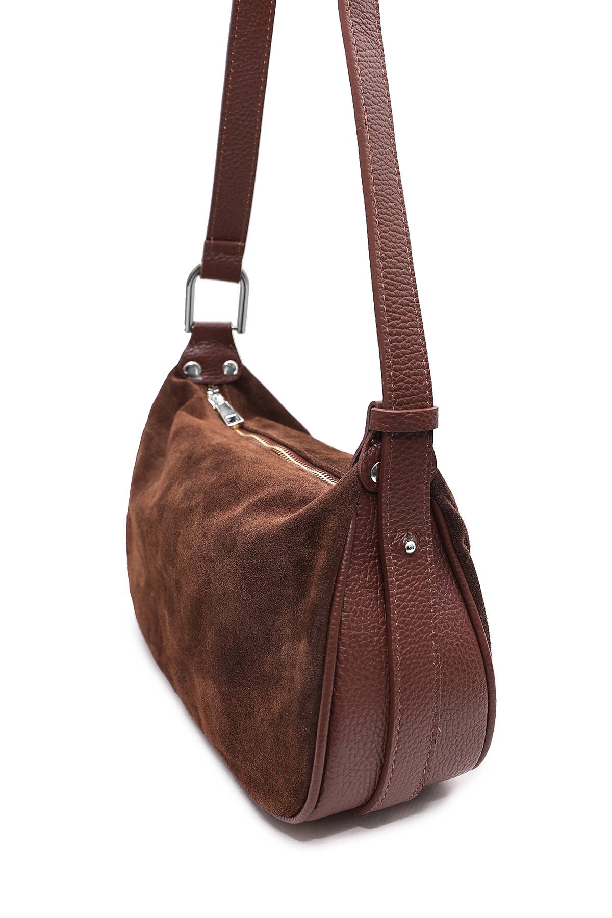 Cherry Paris - Wholesale Top Handle Bag - Women's - AMICIE SUEDE Bag - 415927