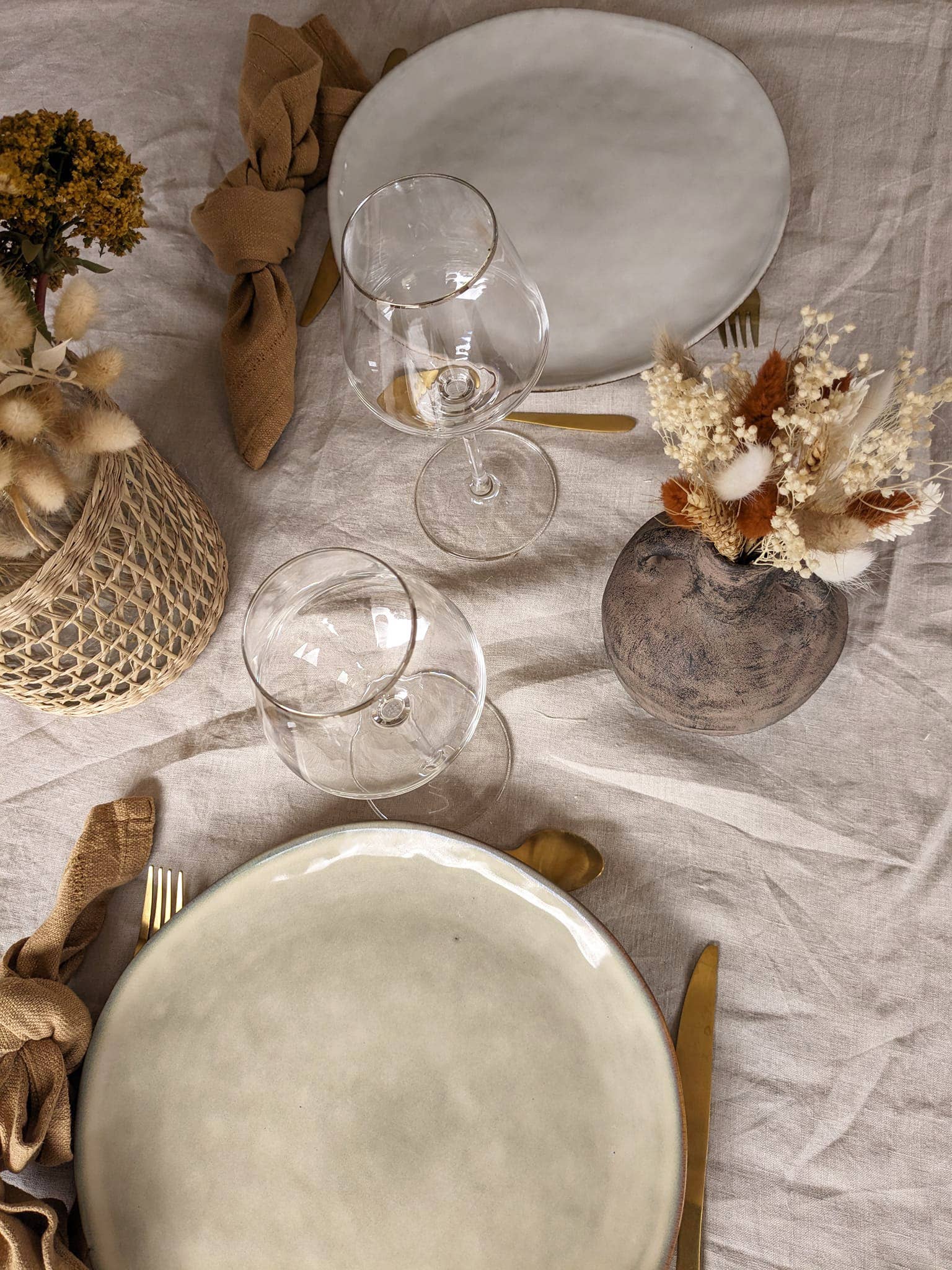 Maison Oline – wholesale Dried/pressed flowers – Champêtre Chic - Small bouquet of natural dried flowers4