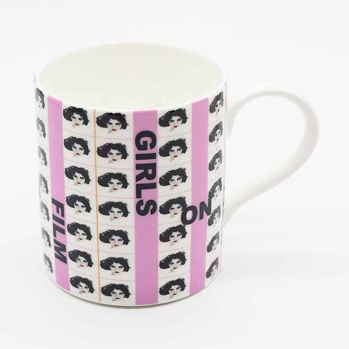 Caneca de China Girls On Film Bone por atacado de HeartART