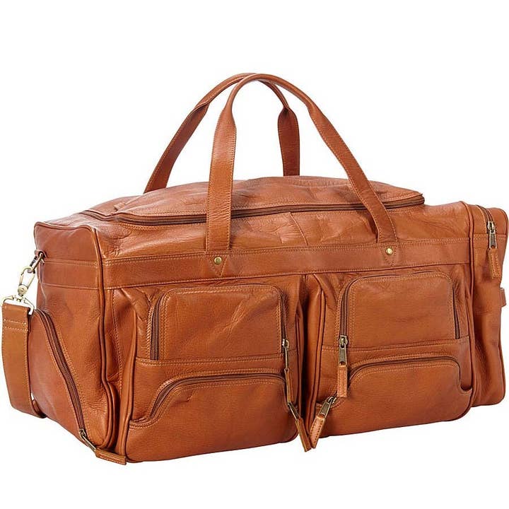 The Convention Duffel for wholesale by DOVER LEATHER USA LLC