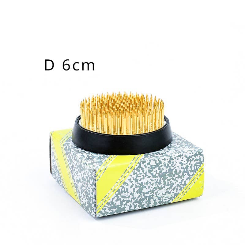 Gohobi （We cover U.S. import duties） - Wholesale Decorative Tabletop Object - Gohobi Ikebana Kenzan Stainless Steel Flower Stand4