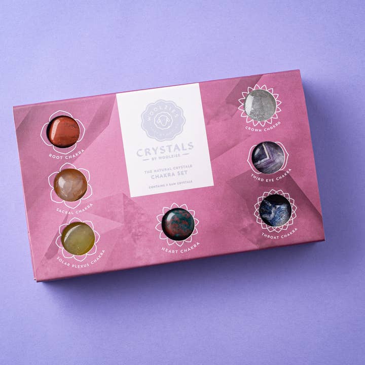 Woolzies - Wholesale Spiritual Stone/Crystal - The Natural Crystals Chakra Collection2