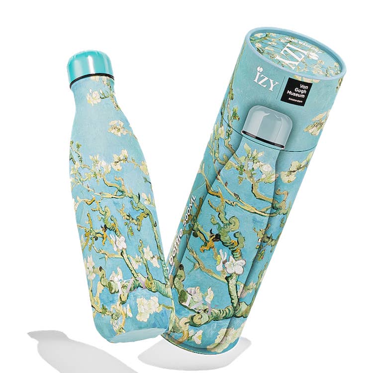 Thermos Bottle Almond Blossom Van Gogh Insulated Water for wholesale by IZY Bottles