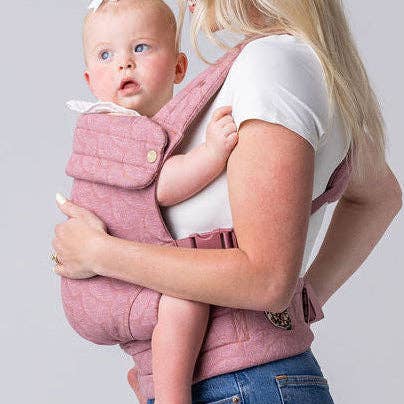 Mabē Baby Carriers - Wholesale Baby Carrier - The Monarch Carrier - Mauve Wings0