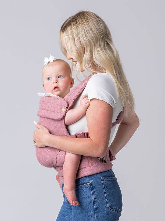 The Monarch Carrier - Mauve Wings for wholesale by Mabē Baby Carriers