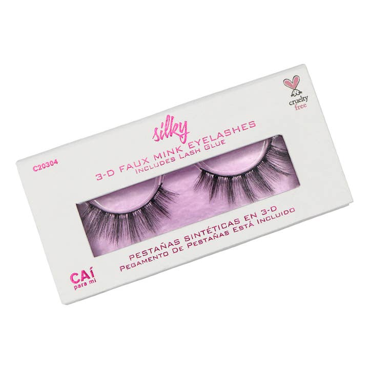 False Lashes - Silky for wholesale by CAI COSMETICS