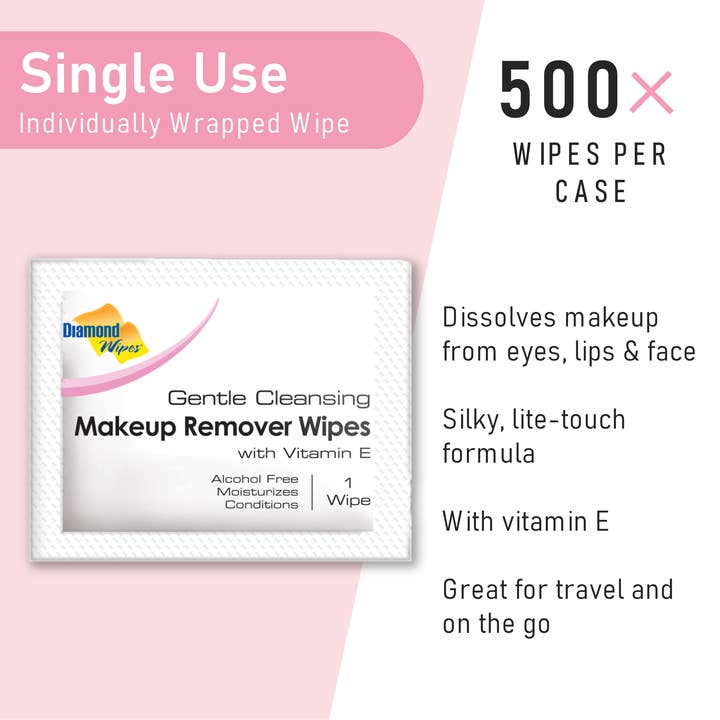 LA Fresh - Wholesale Face & Body Wipes - Diamond Wipes Makeup Remover Wipes Individual Wrapped4