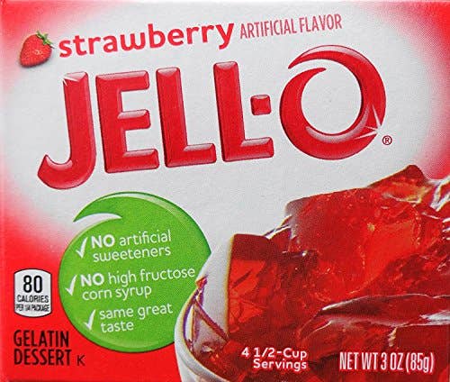 Shop The King - Wholesale Pudding - Jell-O Jello Strwbrry 3 oz Single Box