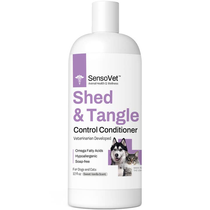 Shed & Tangle Control Conditioner for Dogs & Cats - 12oz for wholesale by SensoVet