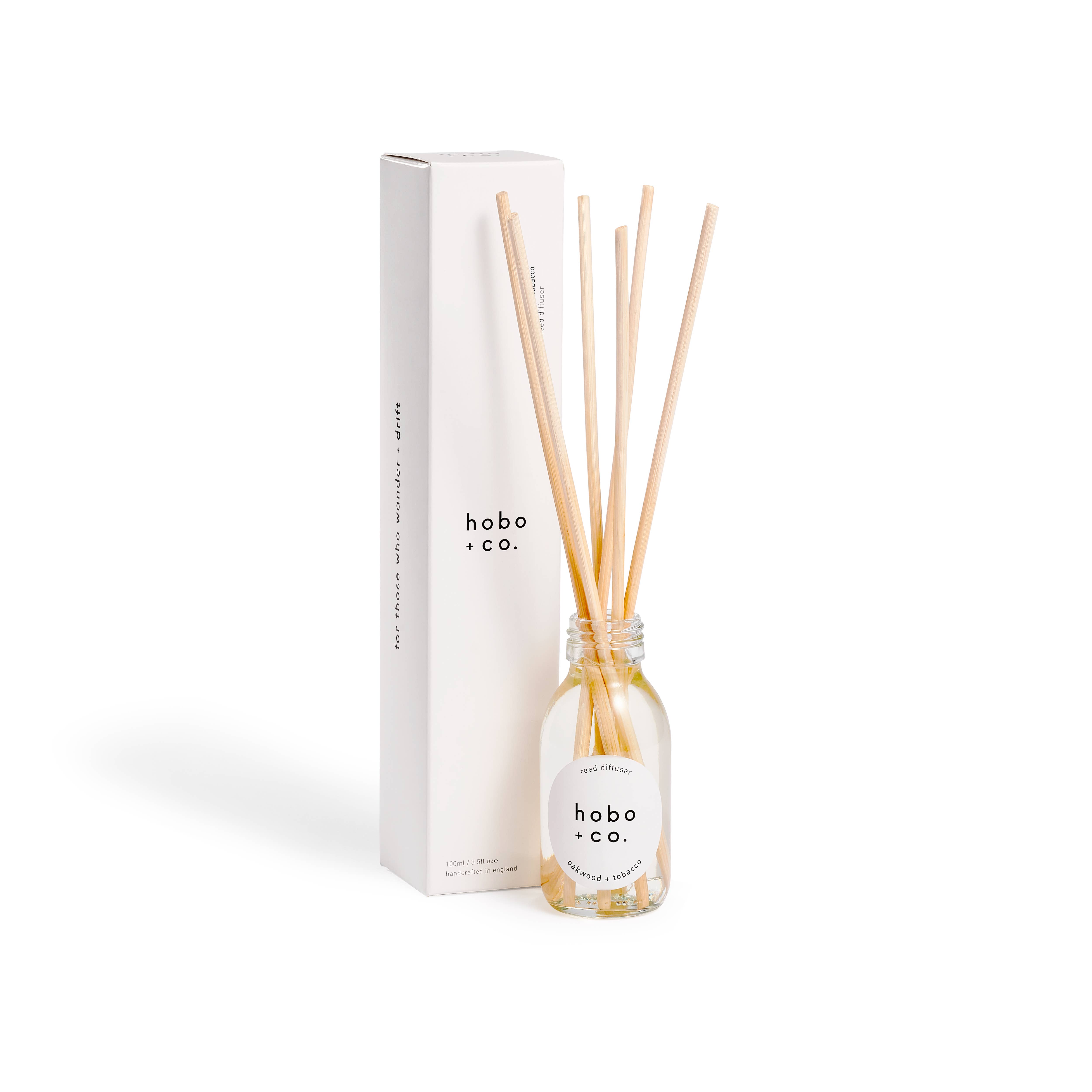 hobo + co. candles – wholesale Doftpinnar – Oakwood + Tobacco Reed Diffuser