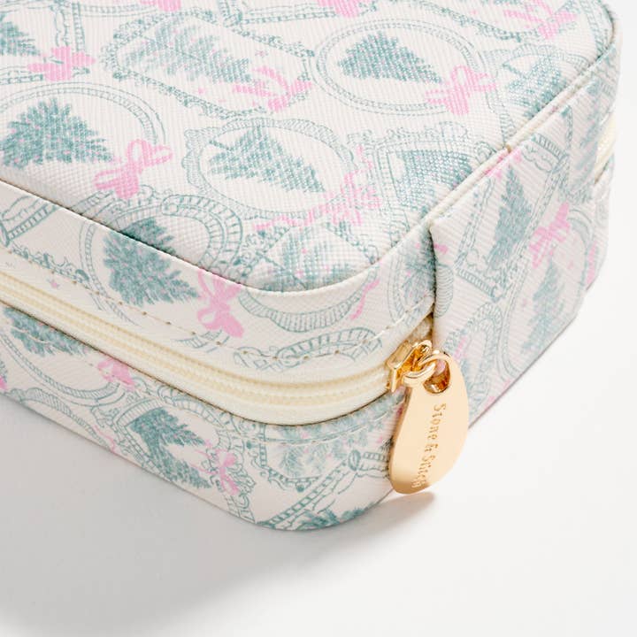 IV Julgransresesmyckeskrin med spegel – Kompakt organisatör för wholesale på Faire3