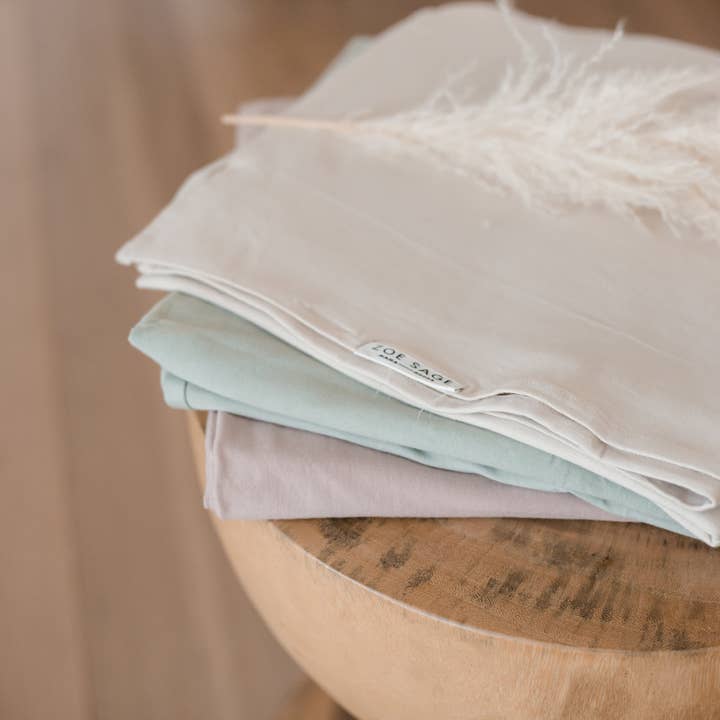 Zoe Sage – Großhandel Pucktuch – Baby – Dehnbare Puckdecke für Babys - Hafer7