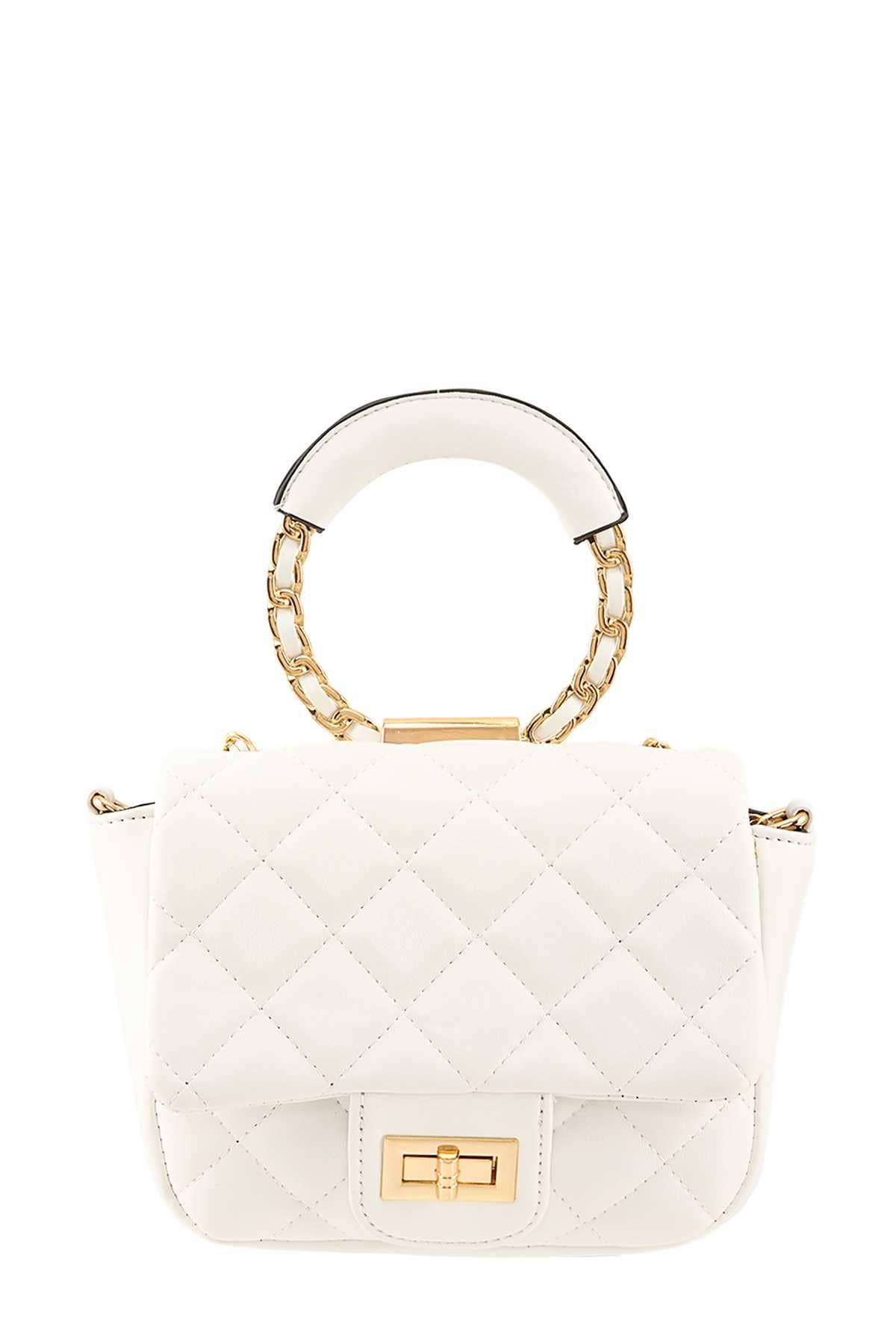 anbfashion – Großhandel Henkeltasche – Damen – Quadratische gesteppte rechteckige Umhängetasche7