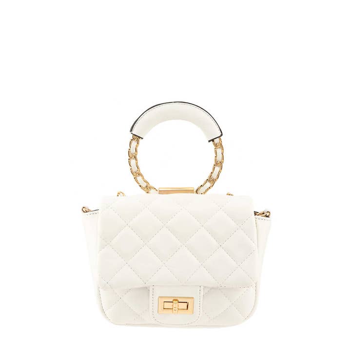 anbfashion – Großhandel Henkeltasche – Damen – Quadratische gesteppte rechteckige Umhängetasche7