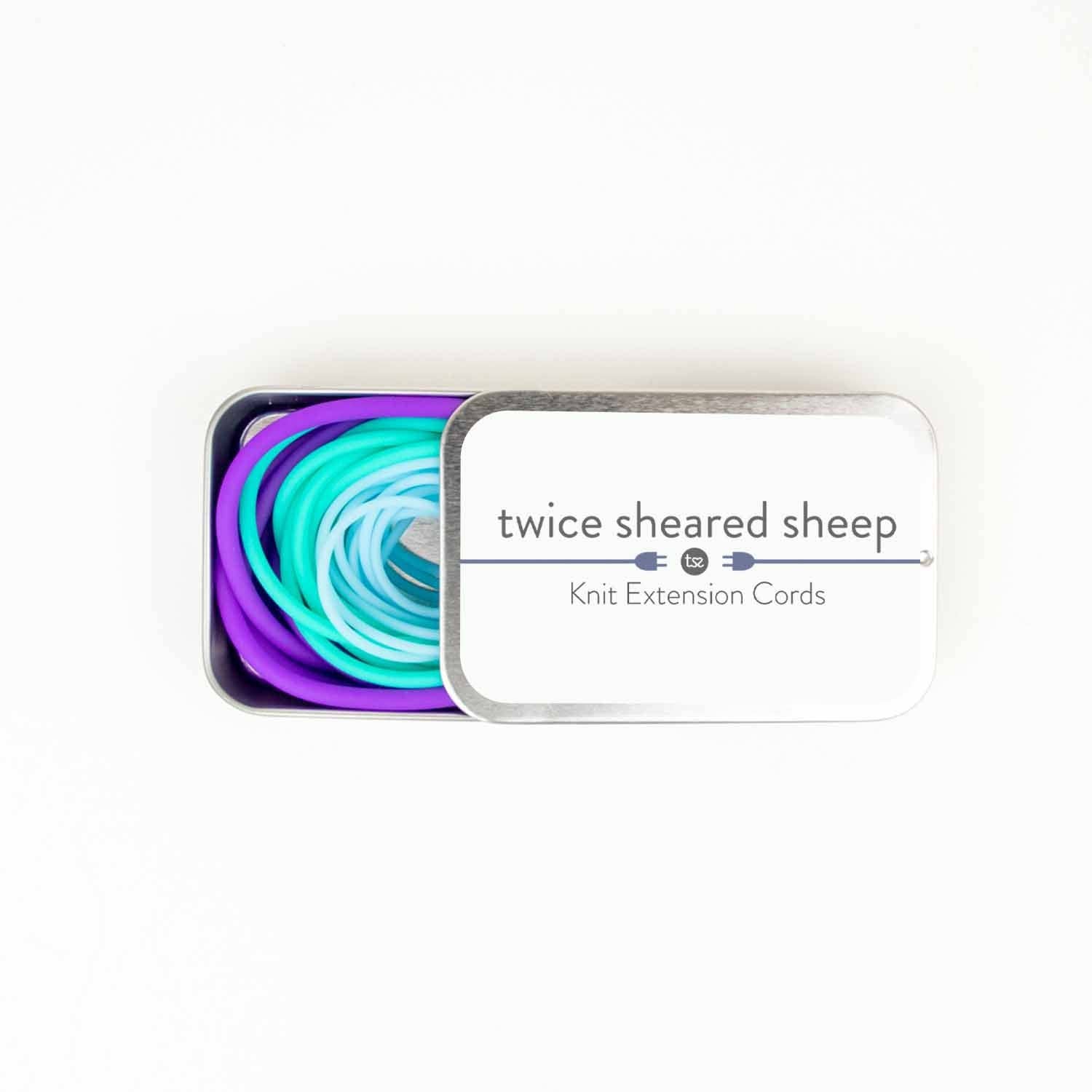 Twice Sheared Sheep - Wholesale Knitting/Crochet Supplies - Knit Extension Cords - Stitch Holder Cords4