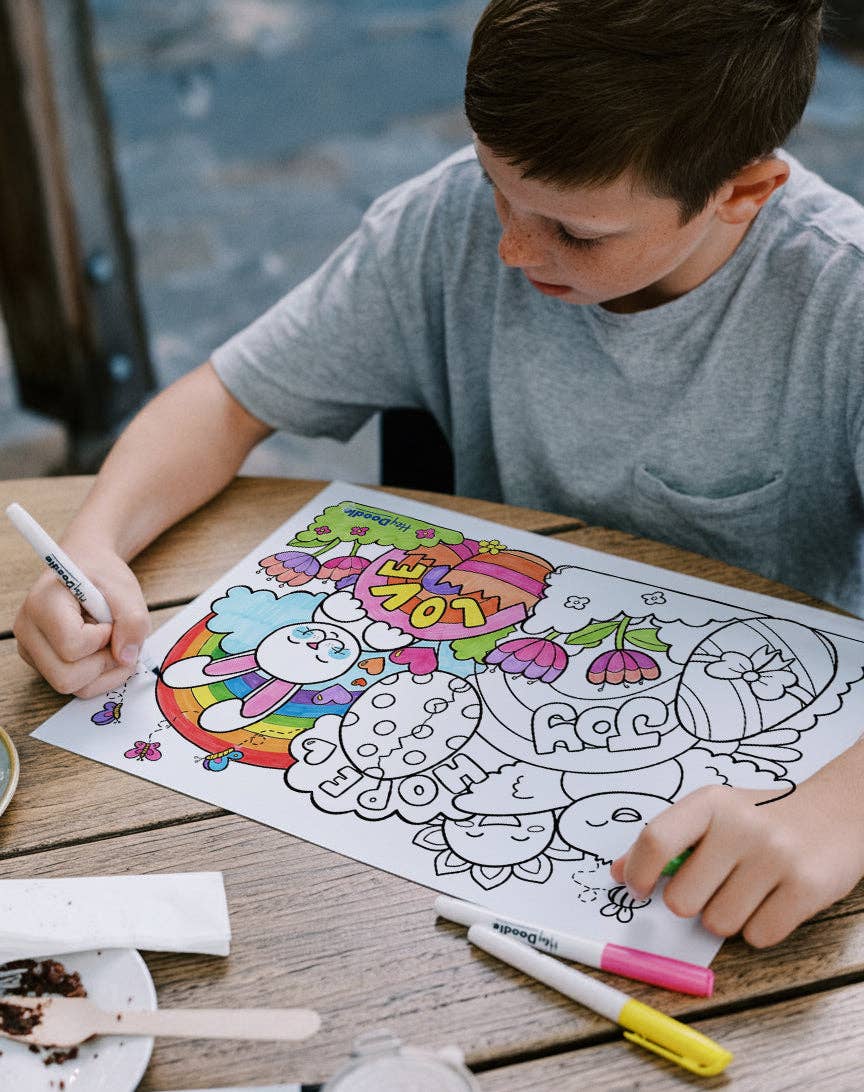 HeyDoodle - Wholesale Coloring Mat - Kids & Baby - Easter Surprise Classic Coloring & Doodle Mat1