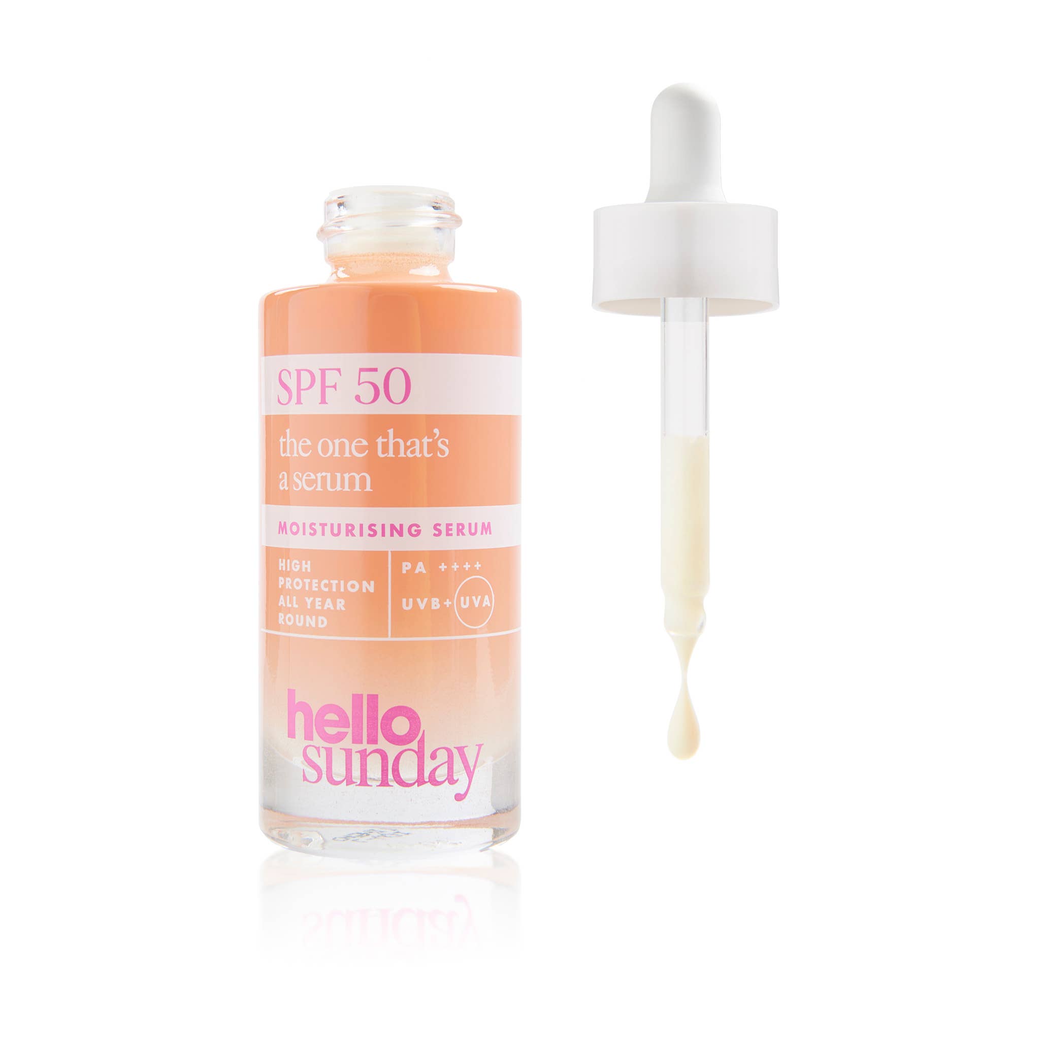 Hello Sunday – wholesale Sunscreen – Hello Sunday The One That's A Serum SPF50 30ml2