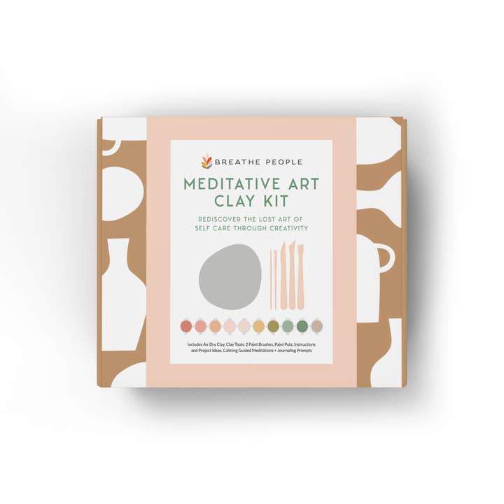 Breathe People - Wholesale DIY Craft Kit - Out of the Box Clay Making Party: Bulk Kits + Hosting Tools